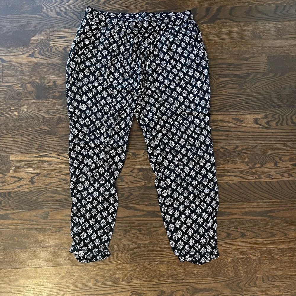 🌷Printed Drawstring Pants